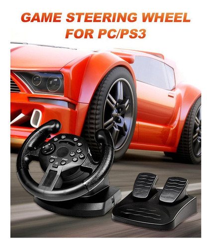 Volante Con Pedales Para Ps3/, Accesorio Para Controlador De