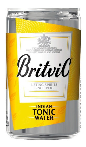 Agua Tonica Britvic Lata X 150 Cc - Origen: Uk - 12 Pack