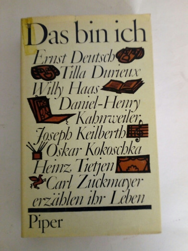 Ernst Deutsch: Das Bin Ich - Piper & Co Verlag 1970 P270