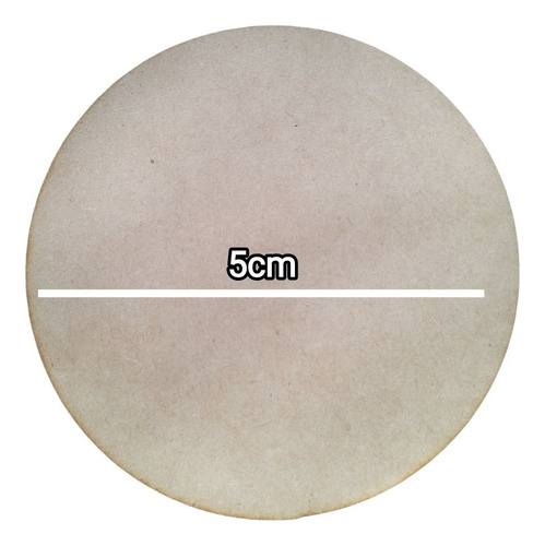 Círculos Diámetro 5 Cm 100 Piezas Mdf 3mm
