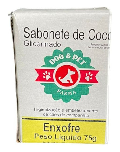 Sabonete De Enxofre Para Cachorro 75gr - Mediagro