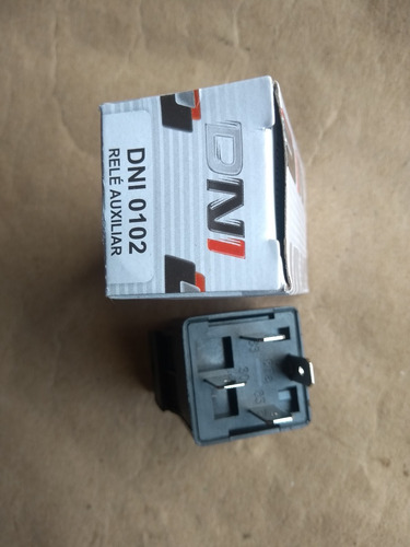 Rele Auxiliar 40a 12v 4 Terminais C/ Sup Dni 0102 Fueltech