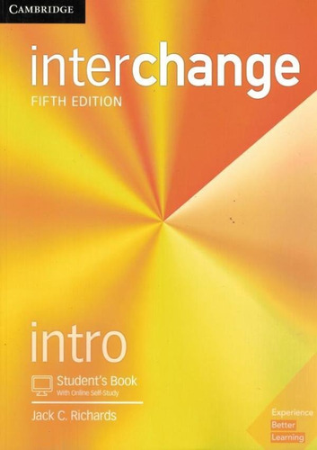 Interchange Intro Sb With Online Self-study - 5th Ed