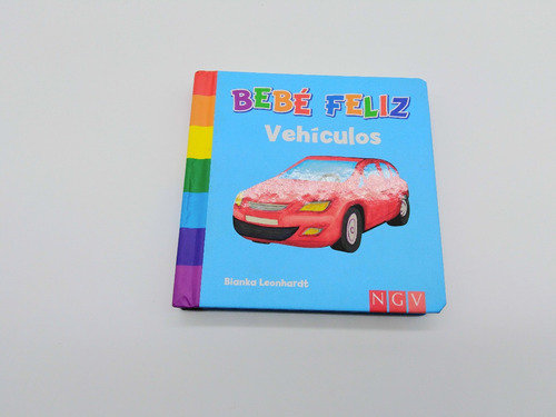 Libro Ilustrado Para Bebé Aprender Nombres De Vehículos