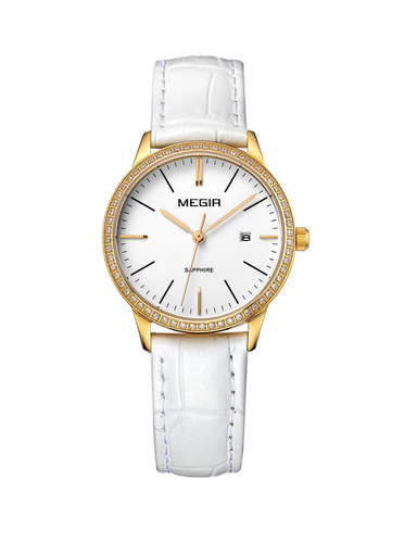 Reloj Calendario Megir  Modelo 4138gxbl - Original