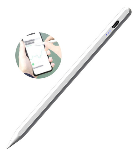 Pluma Lápiz Táctil Óptico Universal Para Tablets Blanco