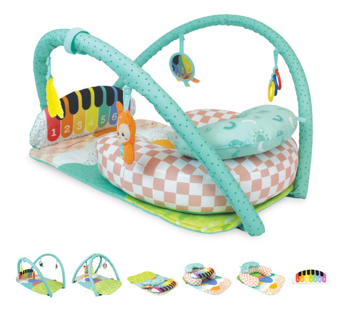 Infantino Kick N Keys - Piano Musical 7 En 1, Gimnasio De A.