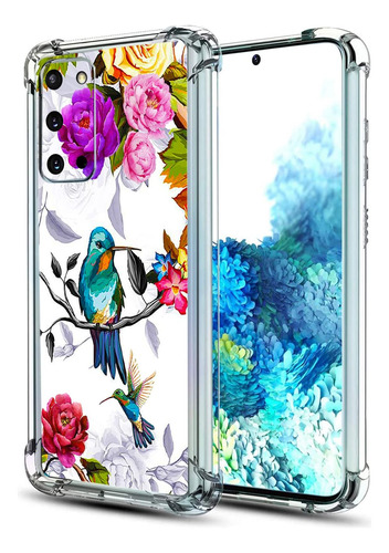 Funda Para Samsung Galaxy S20 Fe 5g-flores De Colores/paj...