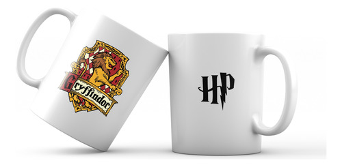 Taza Harry Potter Gryffindor Hufflepuff Ravenclaw Slytherin