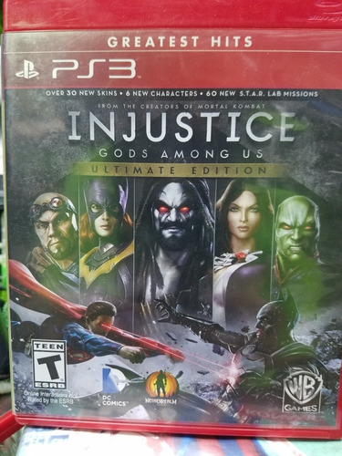 Injustice Gods Among Us Ultimate Edition Para Ps3 Físico Ori