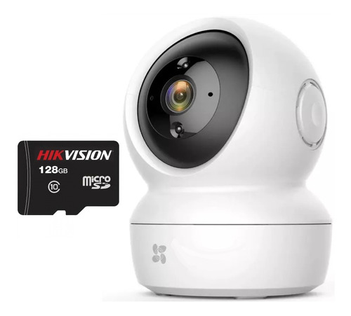 Camara Hikvision Ezviz C6n 360 Micro + Memoria Sd 128 Gb