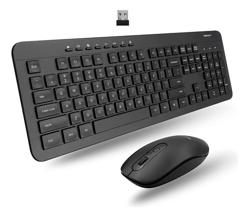 Macally Wireless Keyboard And Mouse Combo - 2.4g Matón Y Tec