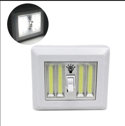 Lampara Luz Doble De Placard Led Cob On Off Tecla Iman Ofert