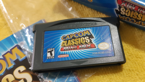 Capcom Classics Mini Mix Mighty Final Fight Game Boy Advance (Usado)