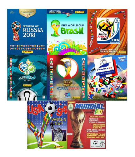 Figurinhas Copa Do Mundo 2018 2014 2010 2006 2002 98 94 E 90