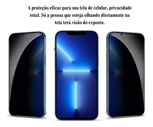 Película 3d Privacidade Iphone 16 16 Plus 16 Pro 16 Pro Max Iphone 16 Pro Max
