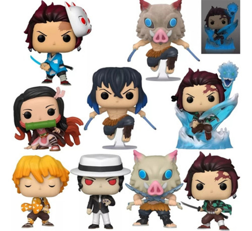 Figura De Acción Demon Slayer, 10 Cm, Pop, Muzan Kibutsuji.