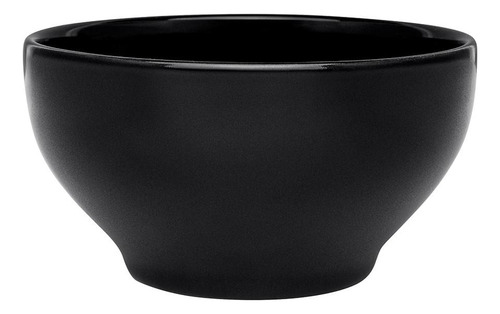 Tazón de cereal negro de 500 ml