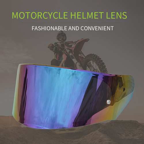 Visera De Moda De Lentes De Casco Antiarañazos Anti-uv Para