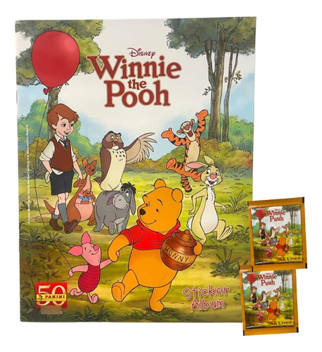 Álbum Winnie The Pooh + 25 Sobres.