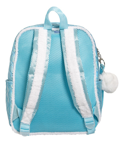 Kit Mochila Frozen Lapicera Original Ruz Kinder Azul Azul