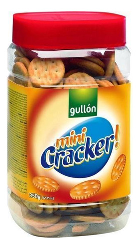 Kit Com 04 Biscoitos Salgado Gullon Mini Cracker 350g Cada