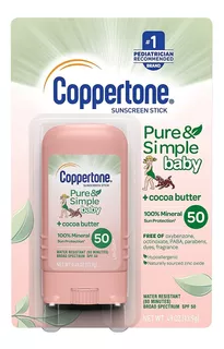 Coppertone Pure Simple Baby Spf 50 Sunscreen Stick