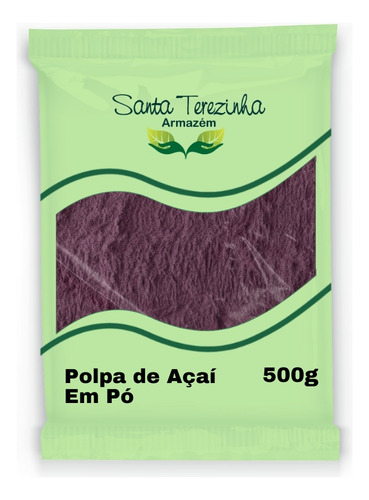 Polpa De Açaí Em Pó 500g