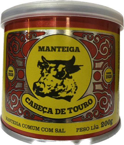 Manteiga Cabeça De Touro 200g