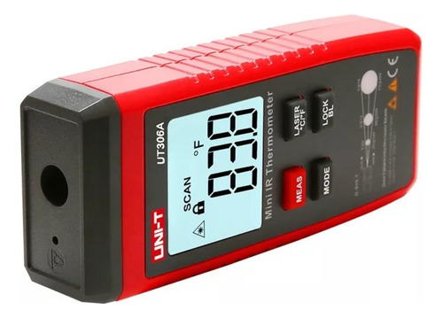 Pirómetro Infrarrojo Ut306a® Uni-t® Temperatura, Calor/frio