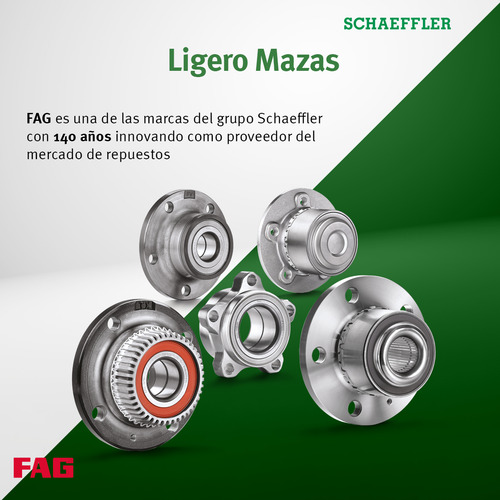 Maza De Rueda Trasero Toledo 2013-2016 Schaeffler Fag