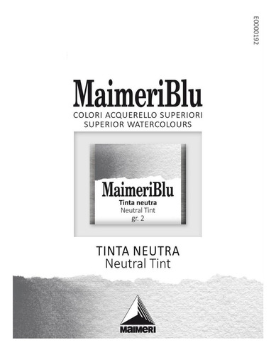 Aquarela Maimeri Blu Pastilha Gr.2 560 Neutral Tint 1,5ml