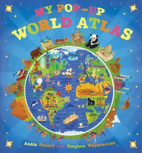 My Pop-up World Atlas, De Anita Ganeri. Editorial Templar Books, Tapa Dura En Inglés