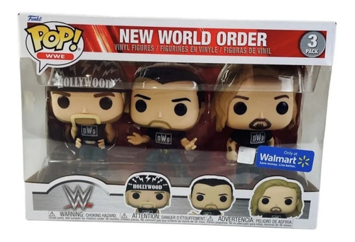 Nwo Wwe New World Order Funko Hogan Hall Nash Walmart Exclus