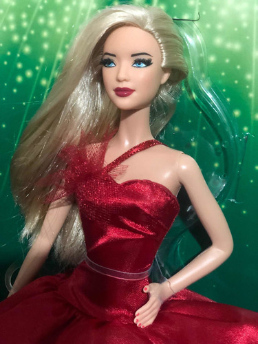 Barbie Top Módel Basics Rubia Collector Holidays Hermosa (Usado)