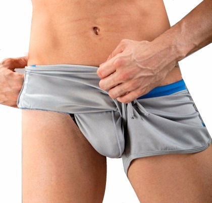 Short Deportivo Con Suspensor, Para Hombre, Dry Fit