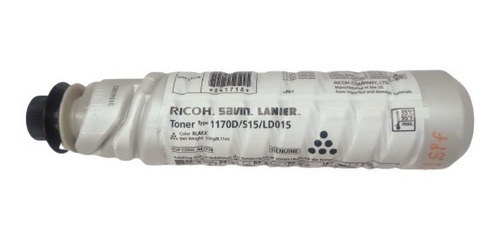 Toner Ricoh-savin-lanier Tipo 1170d/s15/ld015