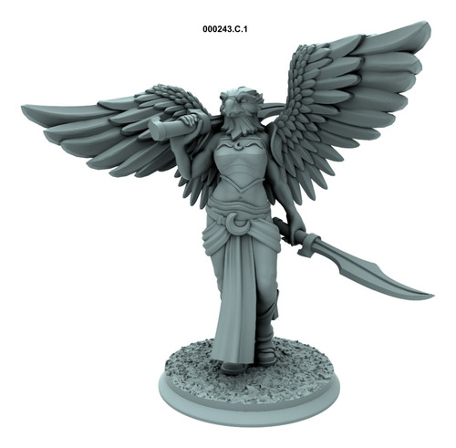 Miniaturas Aaracockra Rpg Compatível D&d Dungeon & Dragons