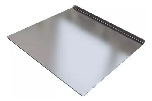 Tabla Amasar Acero Inoxidable Tabla De Amasar Acero Inoxidable 50x40x4 Cm - Superficie Higiénica Antiadherente, Para Cocina Profesional O Casa Cocinas Completas