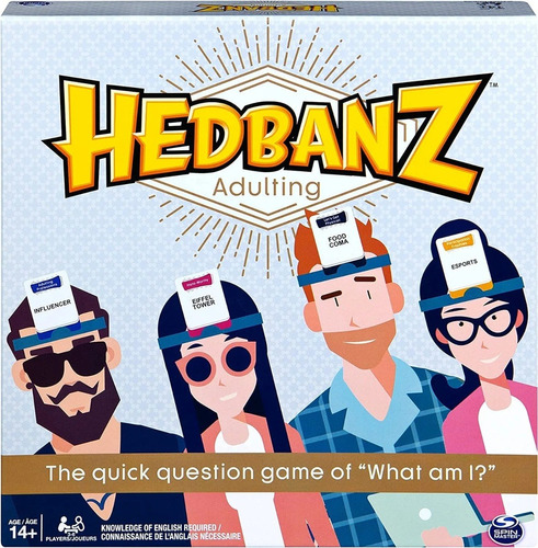 Juego De Mesa Headbanz Adivinanzas Y Preguntas Para Adultos