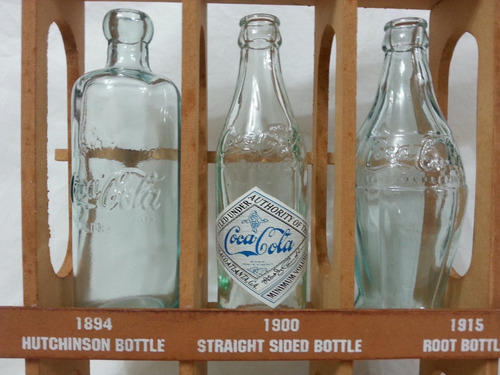 Coca Cola Evolucion Bot Años 1894 Al 1961 De Coleccion (Usado)