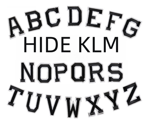 Yellow Letter * Single Letter (note Required) - 26 Colored