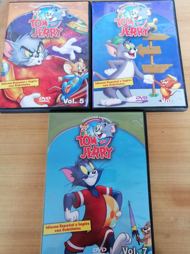 Tom Y Jerry Set 3 Dvd Importados