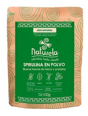 Spirulina En Polvo X 100 Grs - g a $458