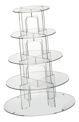 Soporte Acrílico Para Cupcakes, Soporte Para Té 5 Niveles
