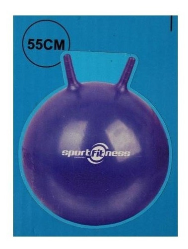 Balón Pilates Terapia Yoga Sport Fitness 55 Cm Con Agarres