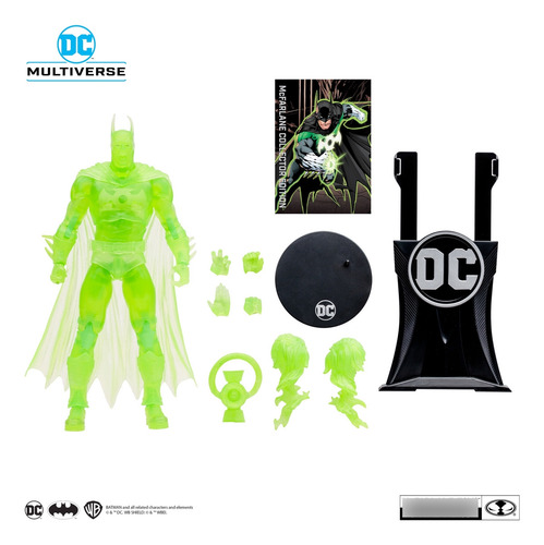 Mcfarlane Batman Linterna Verde Edición Platino