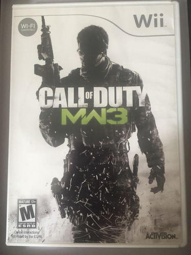 Call Of Duty Modern Warfare 3 Nintendo Wii Usado