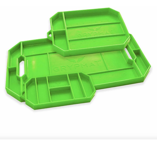 Grypmat Pro Antideslizante Flexible Verde Bandeja Caja Para