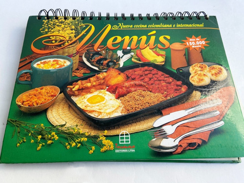 Libro Nueva Cocina Colombiana E Internacional Menús